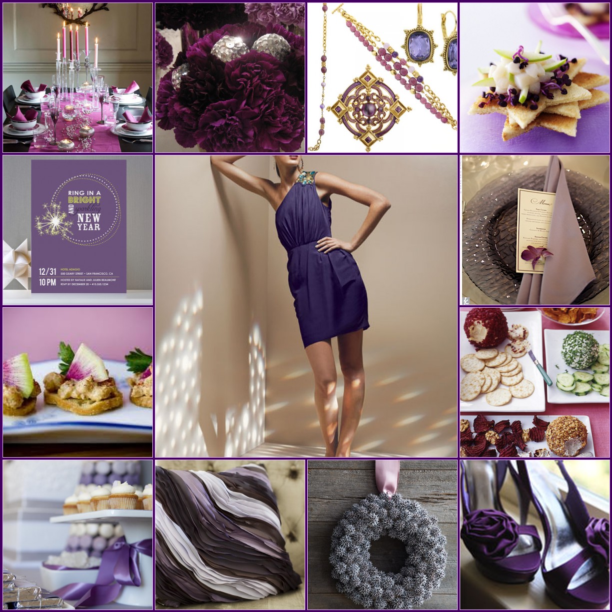 PurplePartyInspirationBoard