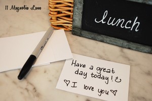 lunch notes