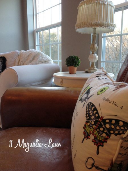 Living room chair at 11 Magnolia Lane