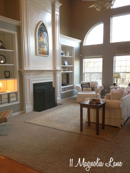 living room at 11 Magnolia Lane