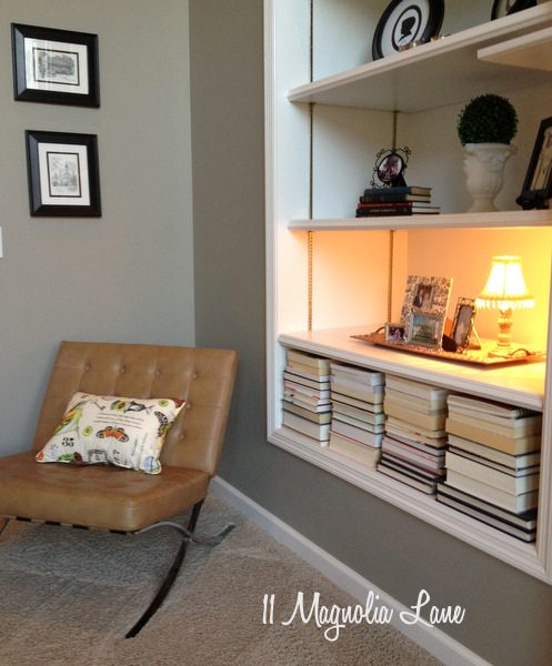 Barcelona chair in living room