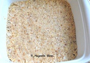 Coconut cookie bars