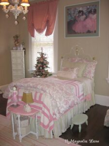 Visions of Sugarplums—Or My Daughter’s Bedroom, Decked Out for Christmas