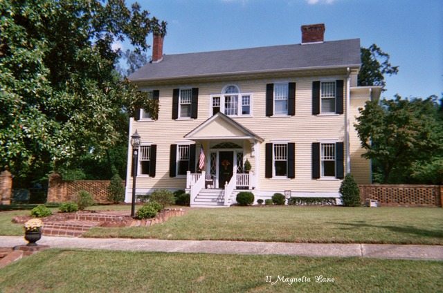 Christy's historic North Carolina house, colonial revival