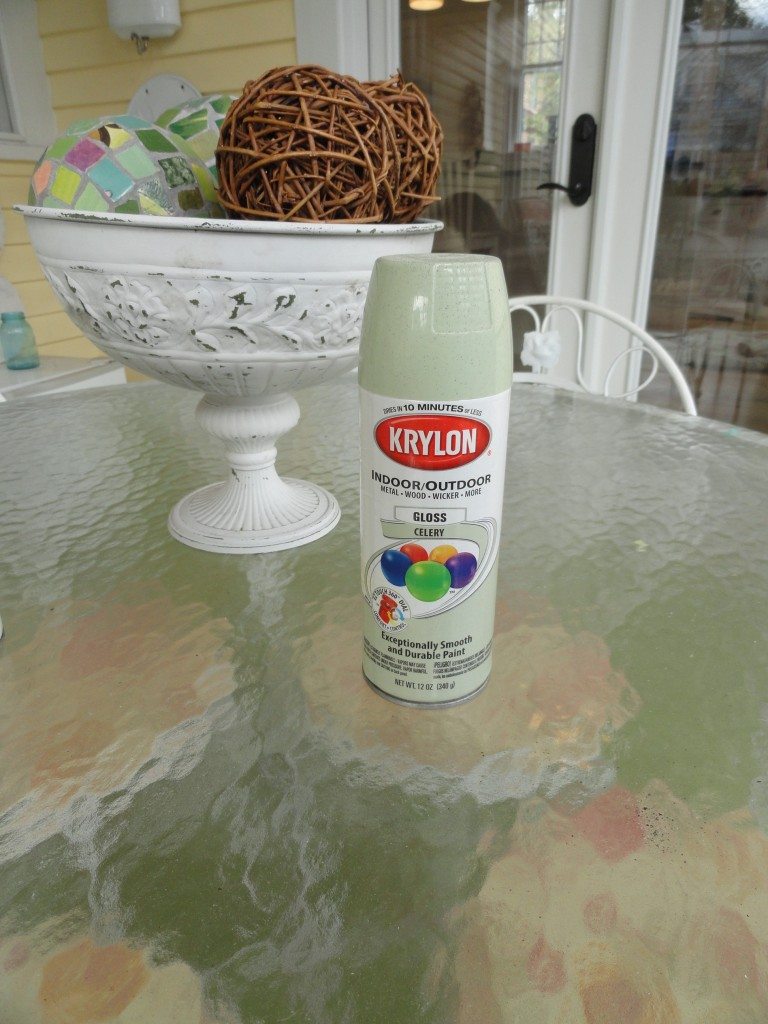 Krylon Celery spray paint