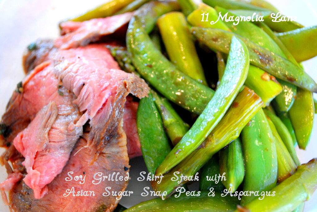 Recipe for ginger soy skirt steak