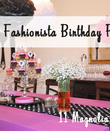 Turning Thirty-Something Fashionista Birthday Party!