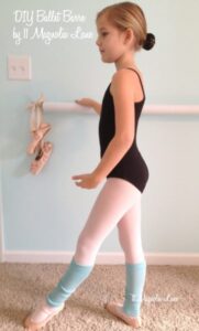 DIY Ballet Barre for My Tiny Dancer--Tutorial