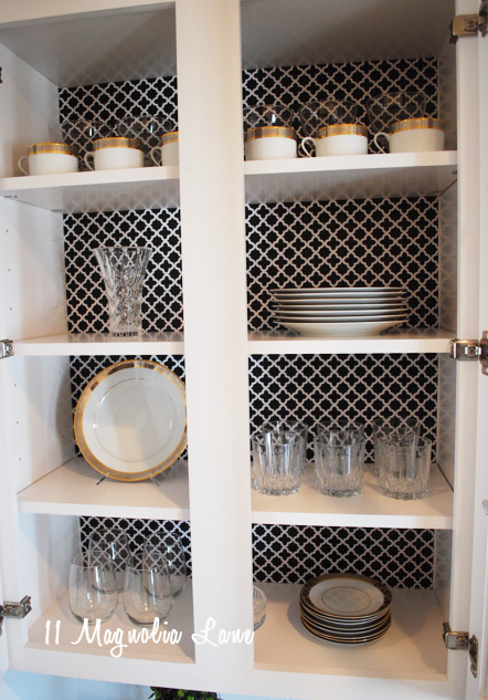 butlers pantry black white