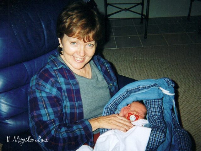 Mom & newborn Connor