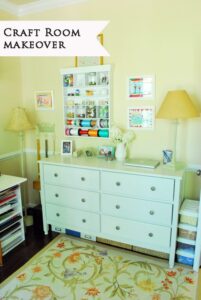 A Cute and Functional Craft Room