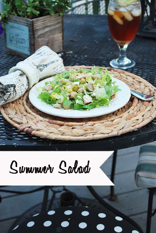 summer salad marked