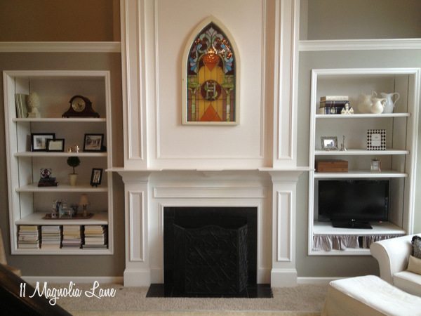 how to hang a stained glass window