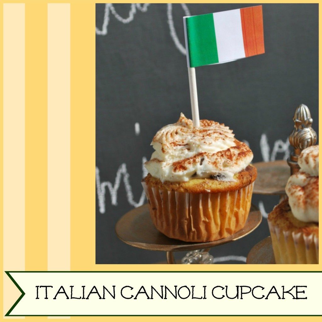 Italian Cannoli Cupcake