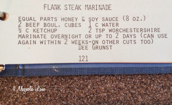 flank steak recipe