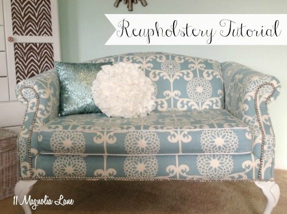 upholstery tutorial how to