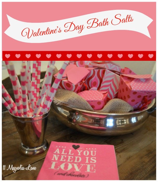 Valentine's Day Lavender Bath Salts