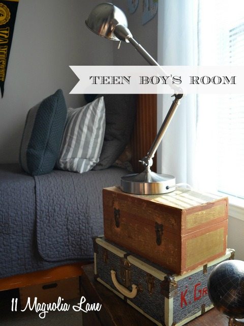 teen boys room gray