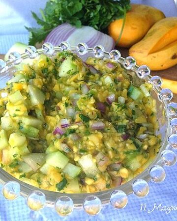 Sweet and Spicy Mango Salsa