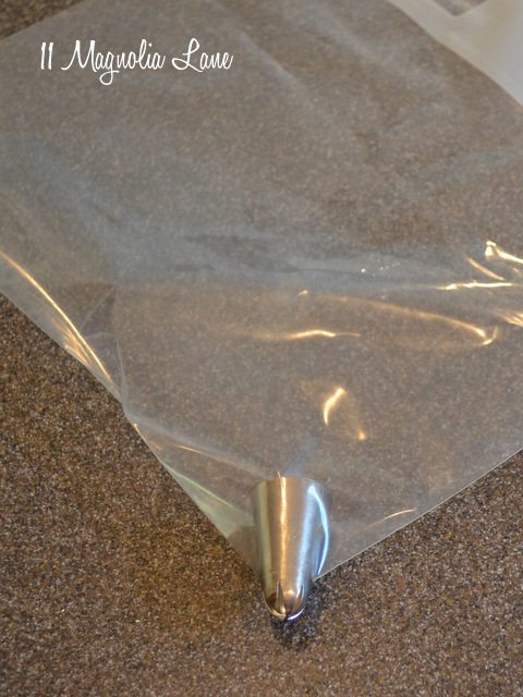 gallon ziploc disposable pastry bag
