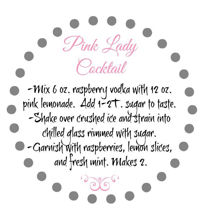Pink Lady cocktail recipe