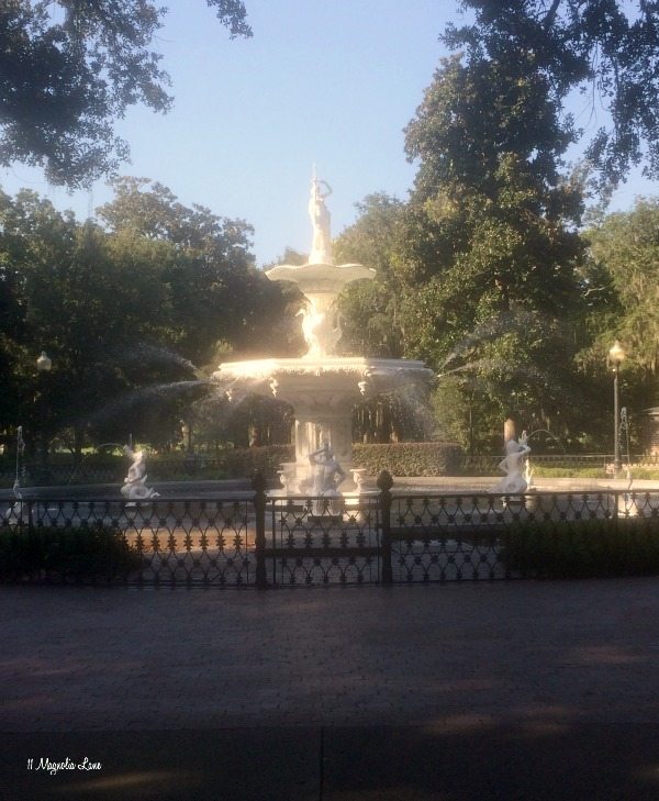 Forsyth Park fountain in Savannah