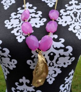 Pink & Gold Oyster Shell Necklace Giveaway | 11 Magnolia Lane
