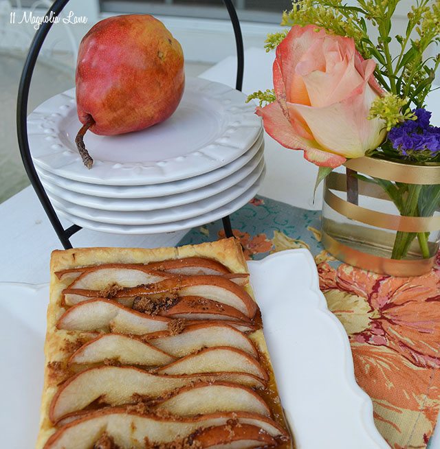 Fall Dessert Recipe: Rustic Pear Tart | 11 Magnolia Lane