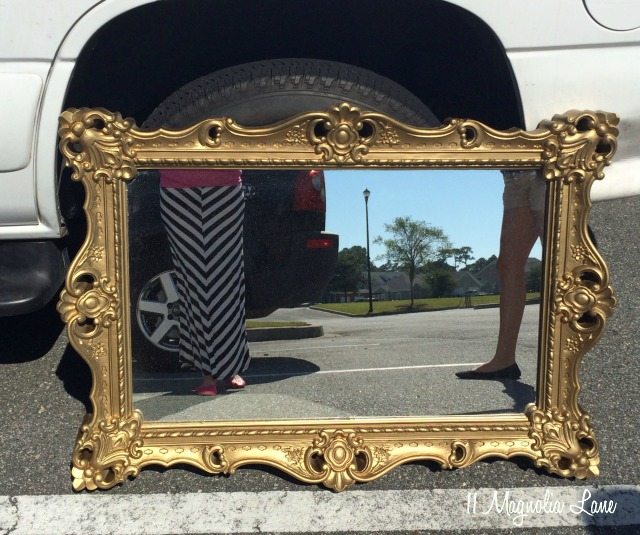 Vintage Gold Mirror | 11 Magnolia Lane