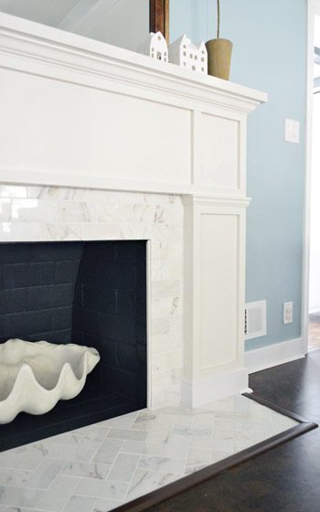 Marble Fireplace Surround | Young House Love
