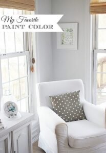 My {Current} Favorite Paint Color--Rhinestone by Sherwin Williams