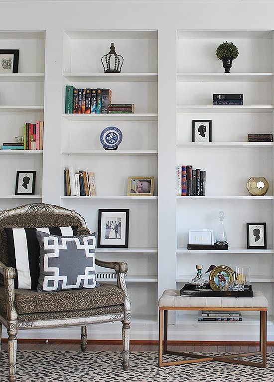 bookshelf-styling