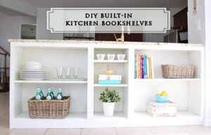 HomeRight Bookcase Challenge--Billy Bookshelf to Kitchen Bookshelves Hack