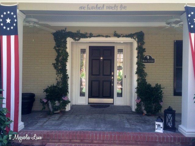 Covered front porch | 11 Magnolia Lane