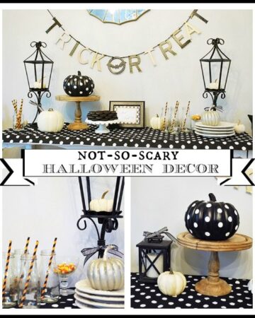 Halloween decor doesn't have to be scary! Check out these fun ideas here.