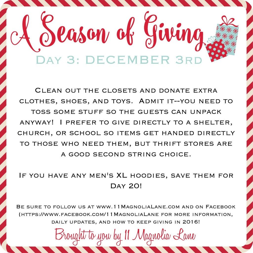 A Season of Giving Day 3