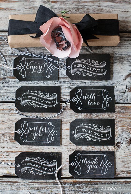 {Download these lovely gift tags here}