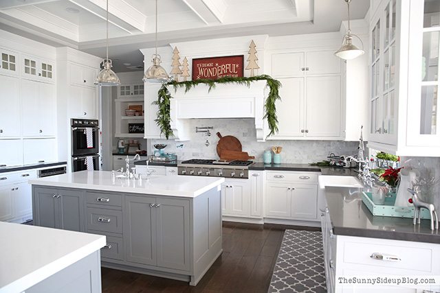 Erin from Sunny Side Up's gorgeous home decorated for the holidays