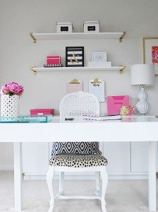 The 'Get Organized' Blog Hop--My Home Office