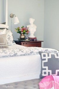 Master bedroom painted with HomeRight PaintStick EZTwist | 11 Magnolia Lane