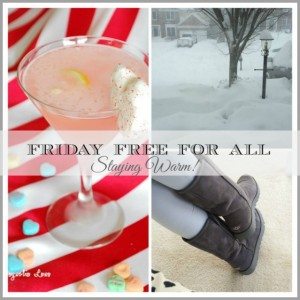 Fun ideas to help you stay warm and survive winter--drink recipe, fashion, heated spa wrap and recipes