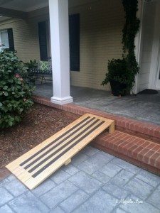 DIY dog ramp