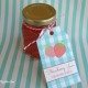 Homemade Strawberry Freezer Jam and Free Printable Jar Labels