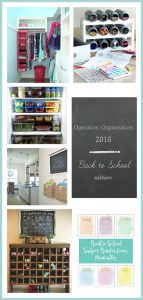Operation: Organization Back to School 2016--Day TWO!