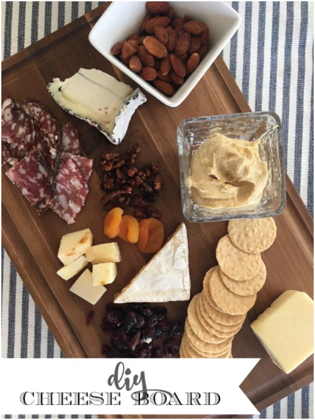How to create a raised cheese board for cheese station entertaining display