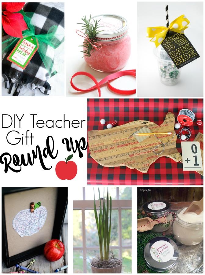 DIY teacher gift roundup