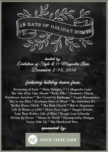 The 12 Days of Holiday Homes Tour--Day 1!