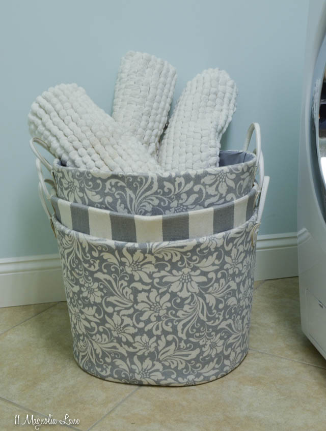 Ideas for making your laundry room organized, functional, and attractive | 11 Magnolia Lane 