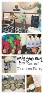 A Make Your Own DIY Natural Cleaners Party