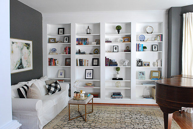 Bookcases From Ikea Billy Bookshelves, How To Design A Built In Bookcase